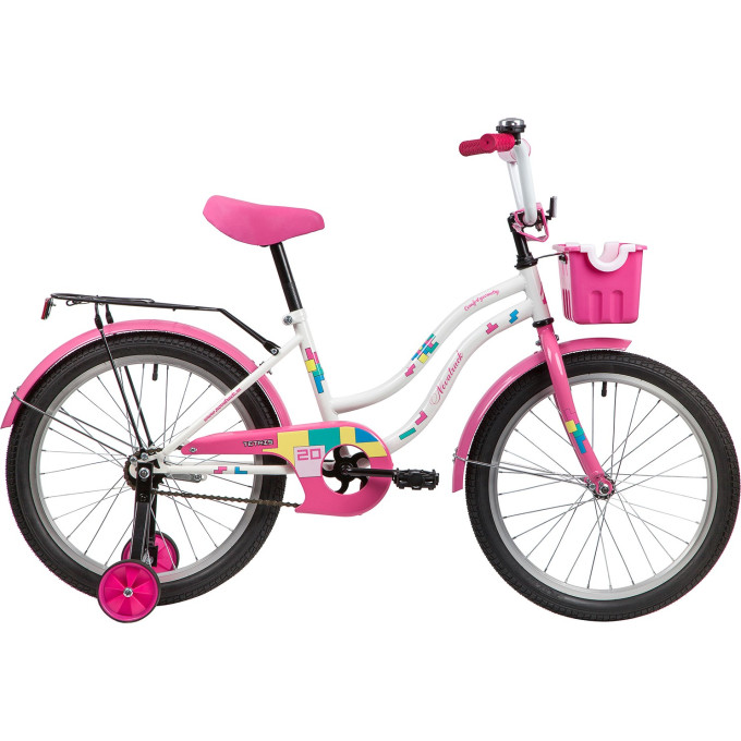 Детский велосипед NOVATRACK TETRIS 14” белый 201TETRIS.WT20